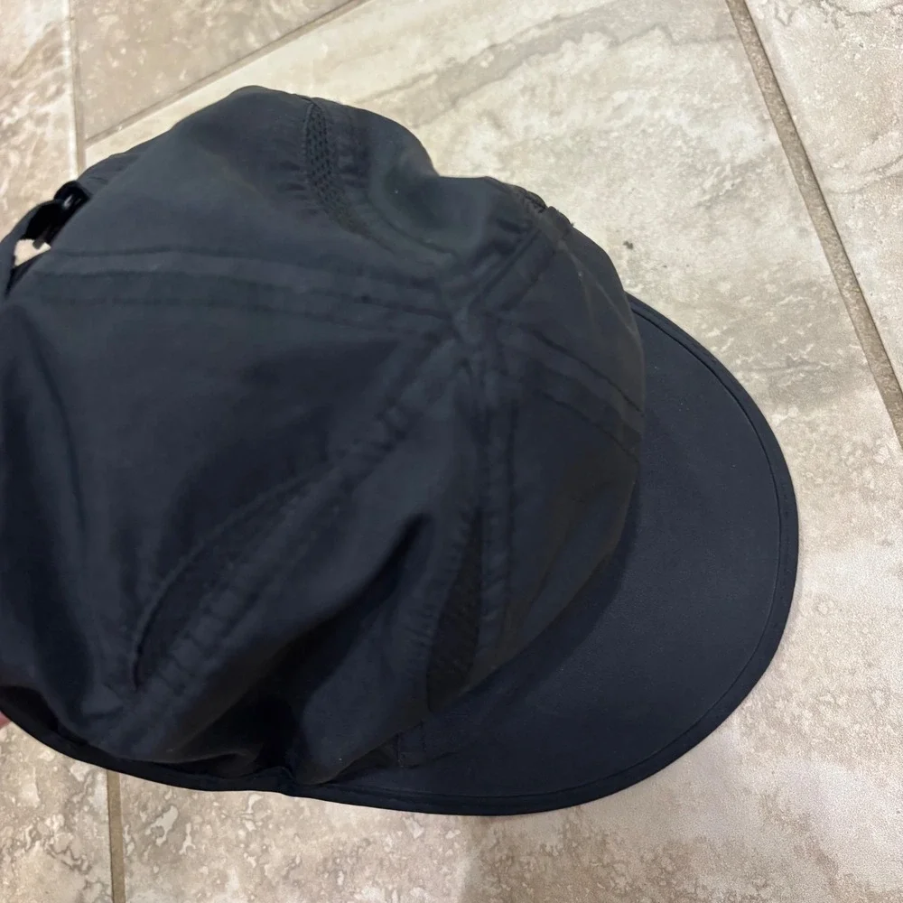 Nike Kids Dri-FIT Featherlight Adjustable Running Hat Black 2435-023 Size 4/7